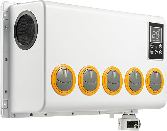 12V RV Air Conditioner Kit 960W Cab Camper Mini Split AC Electric Automotive Universal Van AC Unit for Truck Caravan Bus New Energy Car Cooling