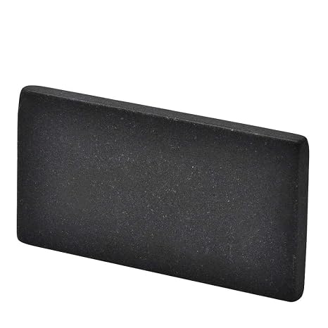 Testing Stone, Gold Testing Stone, Portable 3inx1.5in/3.9inx2in S/L Touchstone Testing Silver for Testing Gold for Testing Jewelry Testing Platinum(Large)