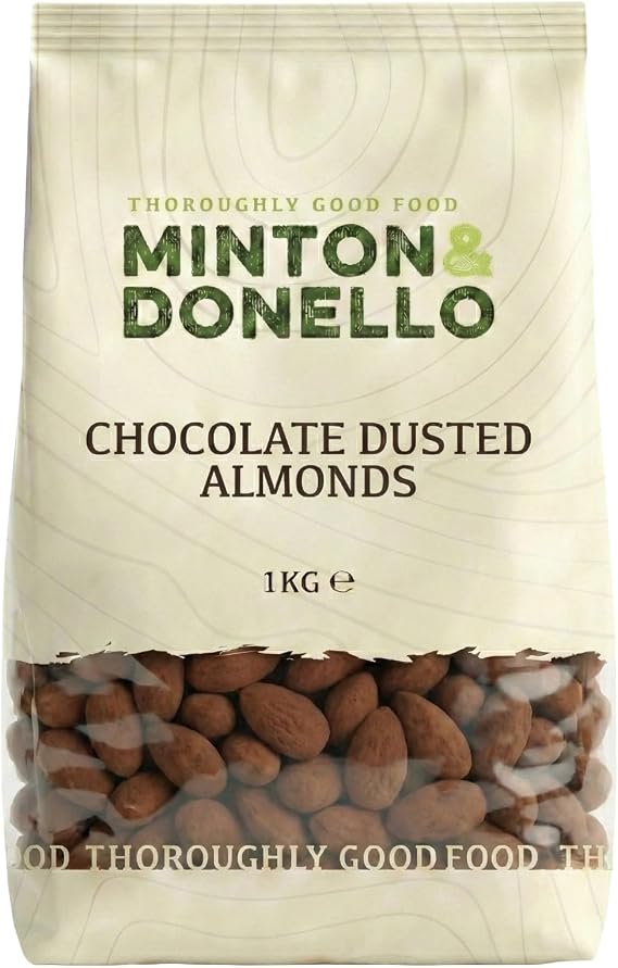Minton & Donello - Chocolate Dusted Almonds 1kg,