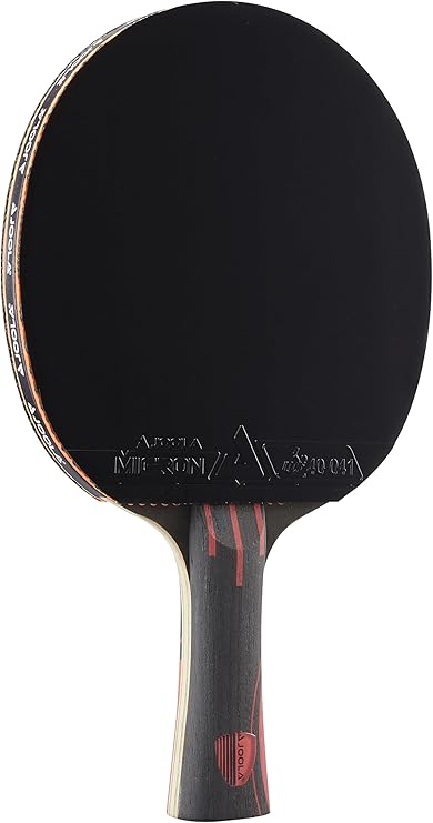JOOLA Infinity Overdrive - Professional Performance Ping Pong Paddle with Carbon Technology - Black Rubber on Both Sides - Competition Table Tennis Racket for Advanced Training - Extreme Speed