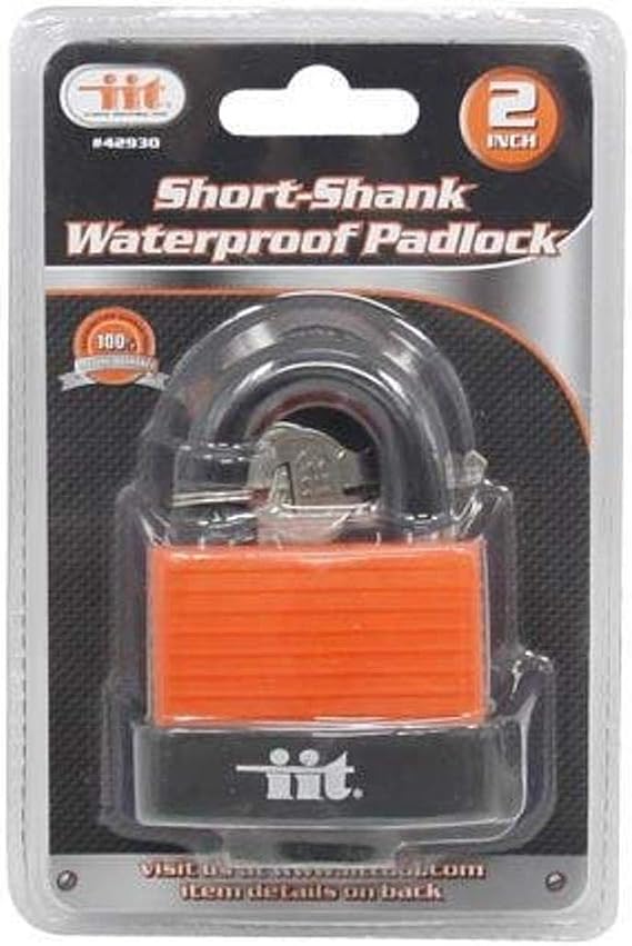 IIT 42930 2" Waterproof Padlock For Safety,