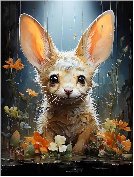 CAPITUNEISKINEPA Bilby Poster Gifts Aesthetic Room Posters Mini Posters 9" x 11"