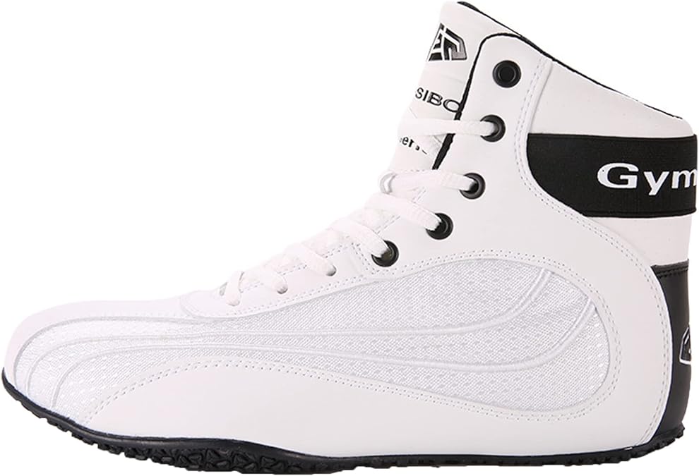 Mens Wrestling Shoes Fashion Boxing Trainers Lightweight Fitness Shoes Casual Breathable Bodybuilding Sport Sneakers