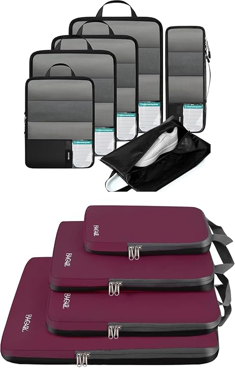 BAGAIL 10 Set Compression Packing Cubes