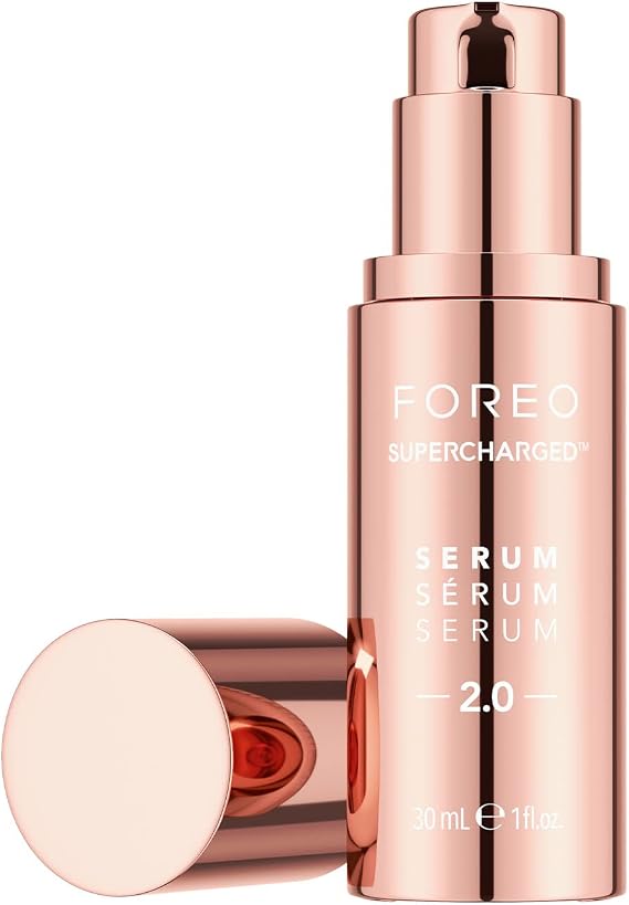 Foreo Süper Şarjlı Serum 2.0 - Mikro Akım Jeli, Hyaluronik Asit ve Squalane, Vegan, Tüm Cilt Tipleri için, 1 fl.oz/30 ml
