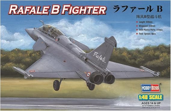 Hobby Boss Rafale B Jet Fighter Airplane Model Building Kit