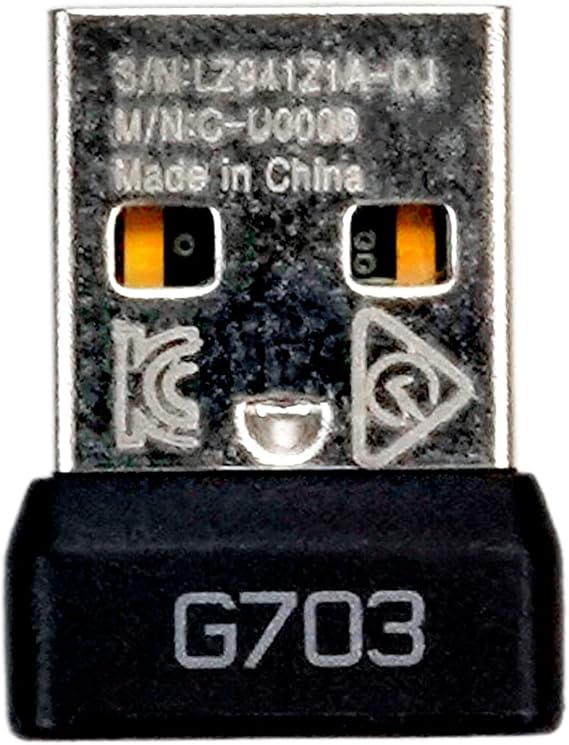USB Dongle Mouse Receiver Adapter Replacement for Logitech G703 Wireless Mouse