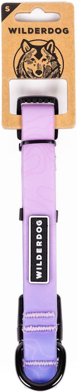 Wilderdog Waterproof Dog Collar Repels Water & Dirt - Small 11"-15" - Aurora