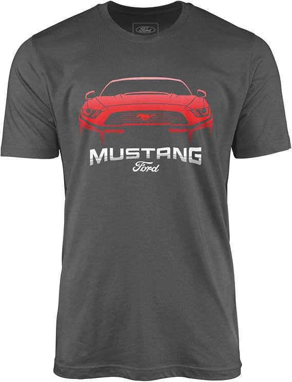 Ford Mustang Charcoal TEE - L