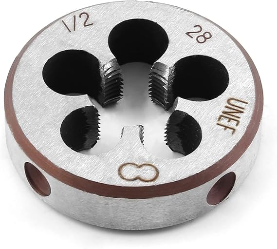 1/2-28 UNEF Right Hand Thread Die, Alloy Steel for Thread Repair