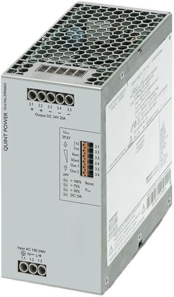 Switching Power Supply 2904602-PS/1AC/24DC/20 Single-phase 24VDC/20A