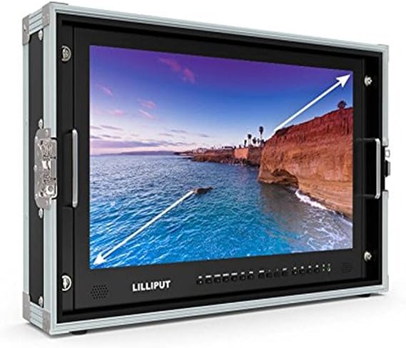 LILLIPUT BM280-4K 28" 4K 38402160 Ultra-HD Resolution,4K Carry-on Broadcast Director Monitor SDI HDMI Tally with Aluminum Case