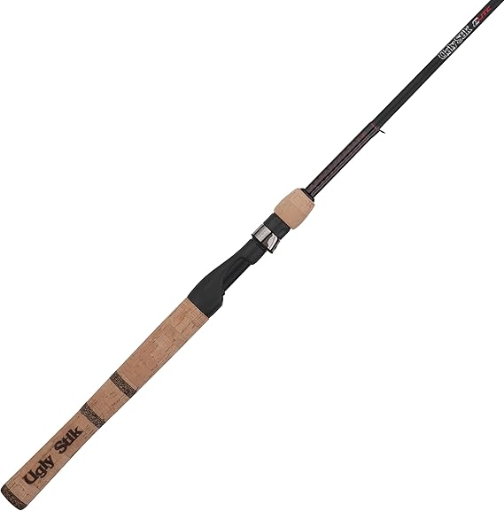 Ugly Stik Elite 6' Medium Spinning Rod, 2-Pack