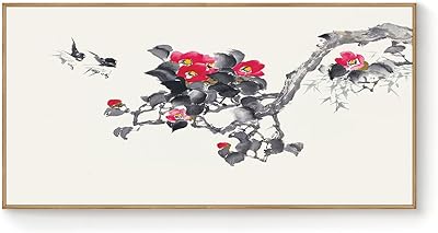 Electric Fuse Box Panel Cover Decorative, Wall Mounted Decoratives Painting of Electricity Meter - Flip Open, Hide SwitchboardBreaker Hanging Meters Decor Lid#11,80x40cm 31 12x15 34in
