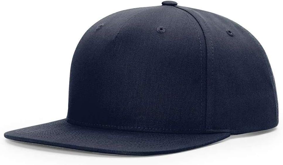 Richardson Pinch Front Twill Back Trucker Cap One Size Navy