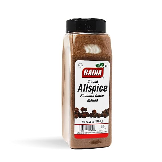 Badia Ground Allspice Seasoning, 16 oz Warm & Aromatic Spice for Baking