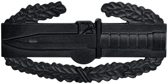 MEDALS OF AMERICA EST. 1976 Army Combat Action Badge Black Matte Finish