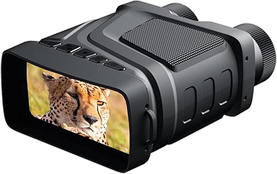 ナイトビジョンゴーグル、 ナイトビジョン双眼鏡 850Nm 赤外線 HD 5X デジタルズーム望遠鏡ナイトゴーグル狩猟キャンプ監視 HD アウトドア キャンプ 昼夜兼用