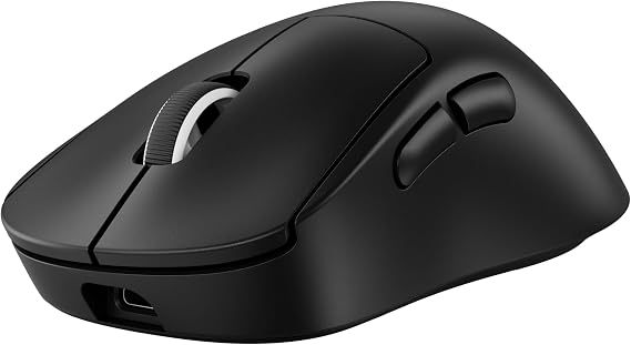 Logitech G PRO X SUPERLIGHT 2 DEX LIGHTSPEED Kablosuz Oyun Mouse'u, HERO 2 32K DPI Sensör, 888 IPS/88G'ye Kadar Hızlanma PC/Mac için Programlanabilir 5 Tuş, USB-C Şarj, 60g ProGrade Hafif Mouse, Siyah