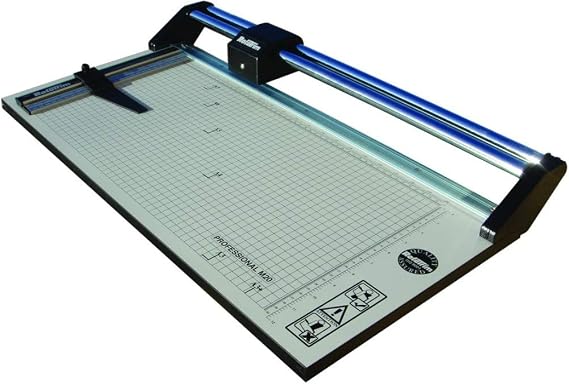 60170 Professional M Series 54" Rotary Trimmer, Dual Chrome-plated Guide Rails Completely Eliminate Cutting Head Swivel, Design Offers a Maximum Cut Depth of Up to 3mm