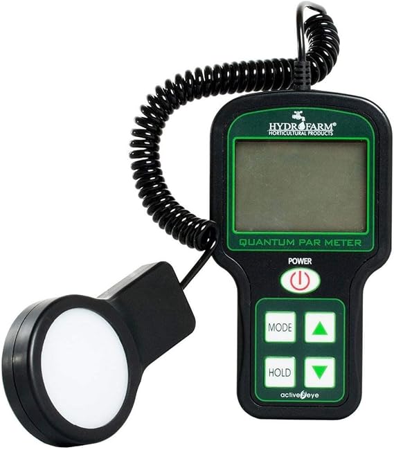 Hydrofarm Quantum PAR Digital Light Meter Micromol Sensor