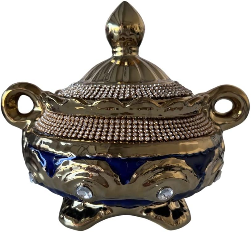 Yemaya Sopera Azul |Extra Small Yemaya Tureen | Sopera para Yemaya Y Ibeyis | Jimaguas Sopera Azul | Orisha Tureen Santeria Ifa