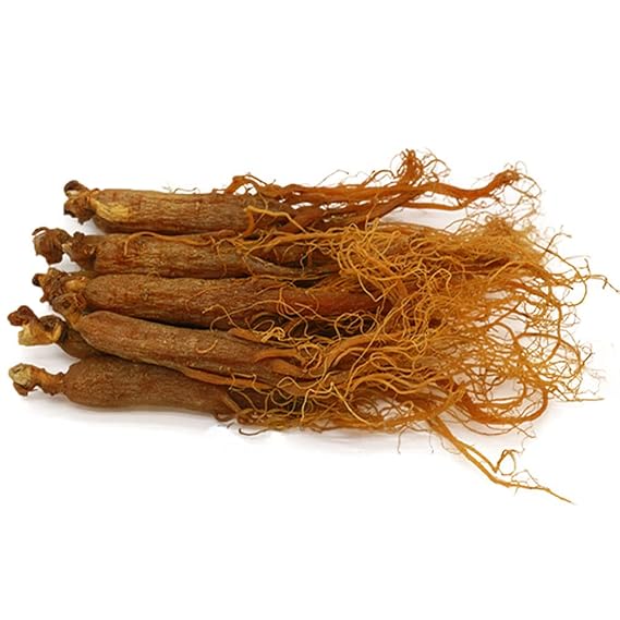 Red Ginseng Root,Korea Red Ginseng,Korean Red Ginseng Root,Natural Organic Red Korean Ginseng Root,15 Years Radix Ginseng Root,Whole Ginseng Root. (1000 Gram)