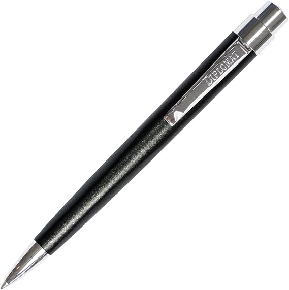 Lanier Pens Diplomat Magnum Ball Point Pen - Crow Black