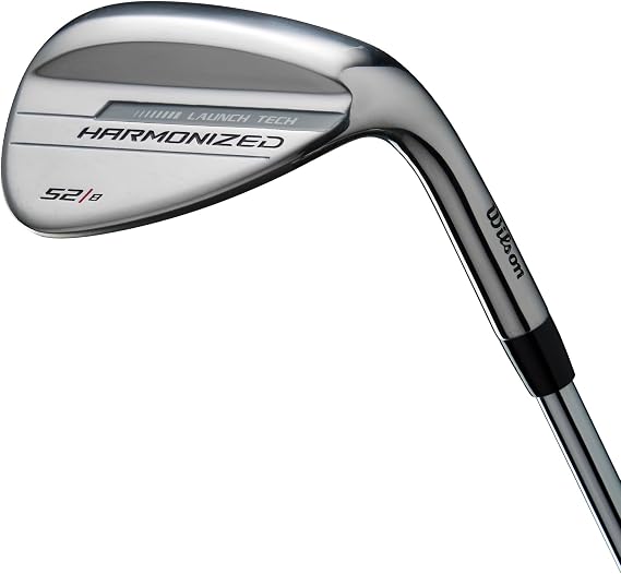 Wilson Harmonized Unisex Golf Wedge - Left Hand, Steel, 52