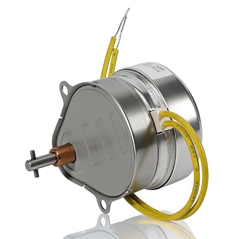 38398L Synchronous Damper Motor 24V,Compatible with RetroZone Rectangular Dampers,3150 Series Round & Rectangular Spring Return Dampers,Replacement for Synchron Motor 37729L,Left-Hand Rotation