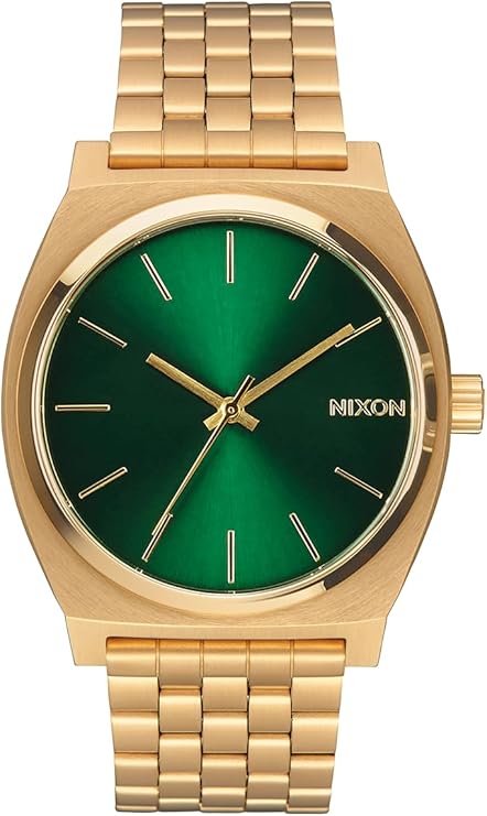 Nixon Men's Analog Quartz Watch with Stainless Steel Strap 258353 | (37mm Watch Face, 19.5mm-18mm Stainless Steel Band)