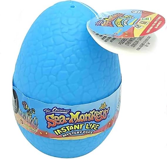 Sea Monkeys Kit Mystery Egg Refill | Contains Water Purifier, Food, And Feeding Spoon | Amazing Science Experiments For Kids Grow Your Own Pets (Assorted)