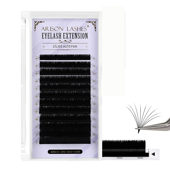 ARISON LASHES Easy Fan Lashes 0.07 M Curl 8-15mm Mixed Length