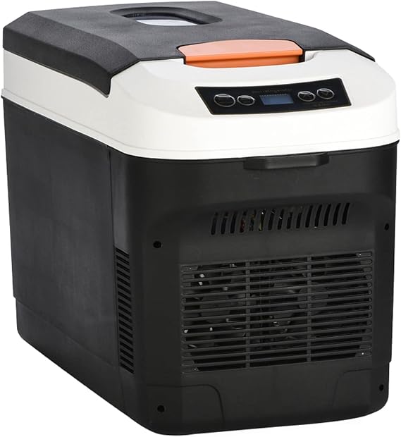 12 Volt Refrigerator, Portable Car Cooler, 22 Liter Rv Fridge with Fast Cooling for Vehicles, Trucks, Vans, Camping and Outdoor Use