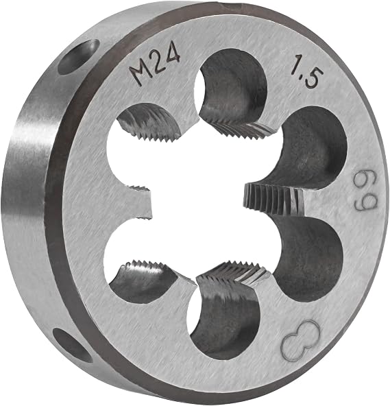 M24X1.5 Metric Round Die Right Hand | M24 x 1.5 Thread Die, Made of Alloy tool Steel, Used for External Threading