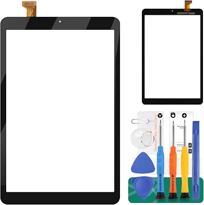SRJTEK for Samsung Galaxy Tab A 8.0 T387 SM-T387T T387A T387V Touch Screen Replacement Kit,Not LCD, NO Instructions Touch Digitizer,Glass Repair Parts Black