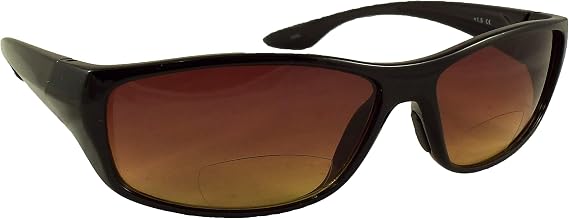 Bifocal Sunglasses - Low Profile Sun Readers - Antiglare Reading Glasses - Gradient UV400 Lens