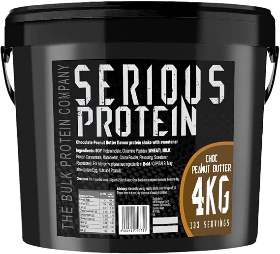 Serious Protein Bulk Protein Powder 4kg Meal Replacement Shake