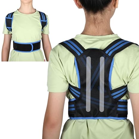 Posture Corrector for Kids Back Brace Back Support Brace Back Straightener Support Back Straightener Posture Corrector Support Back Brace Posture Shoulder Straightener Belt Shoulder Lumbar Belt