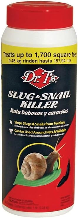 Safer SB125 Slug and Snail Killer - Kills Slugs and Snails - Protects up to 3,400 Sq Ft