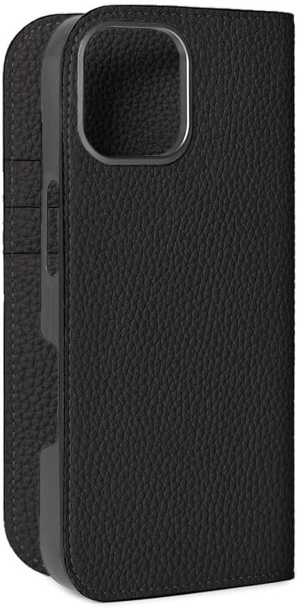BONAVENTURA(for iPhone16 Diary iPhone Case [Black ] BODT16-BK