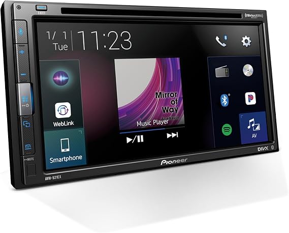 Pioneer AVH-521EX 6.8" Resistive Touchscreen Double Din Car Stereo