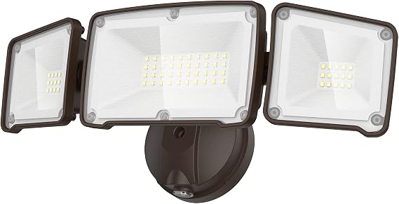 LEPOWER LED Outdoor Flood Lights 3500LM 35W Security Light Dusk to Dawn
