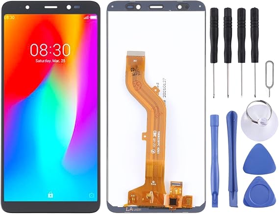 LCD Screen and Digitizer Full Assembly for Itel P33 Plus