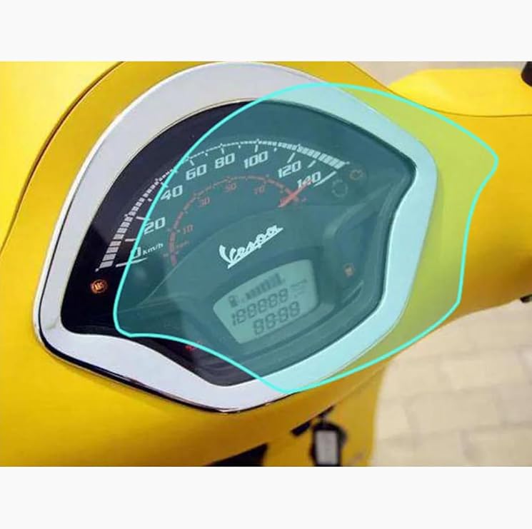 Vespa Gts Gösterge uyumlu Nano Ekran Koruyucu Film 2018 2023