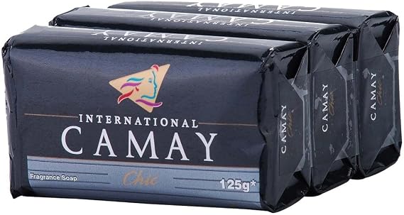 Camay Soap 3 Bar Chick (Black) 4.5 oz