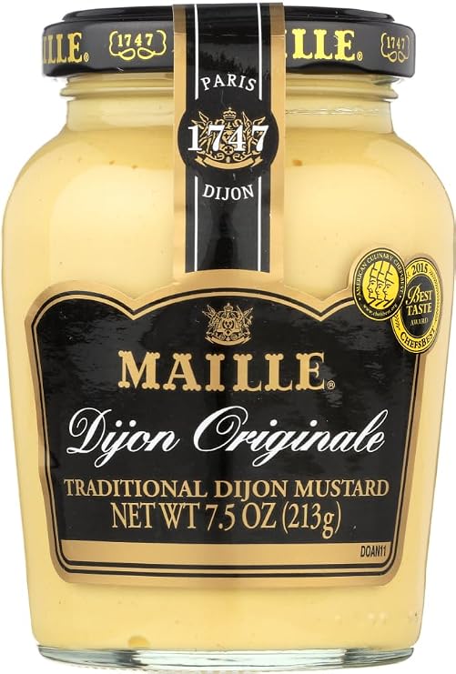 Maille Dijon Originale Traditional Dijon Mustard -- 7.5 oz (pack of 2)