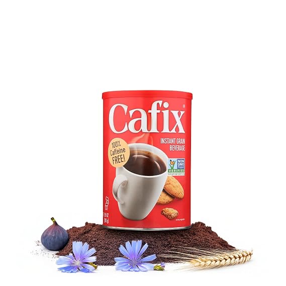 Cafix All Natural Instant Coffee Substitute & Alternative, 7.05oz (Pack of 1)