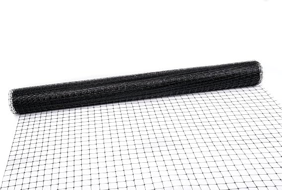 Tenax Deer Fence Barrier Reinforced Edge 7.5'x330' Black