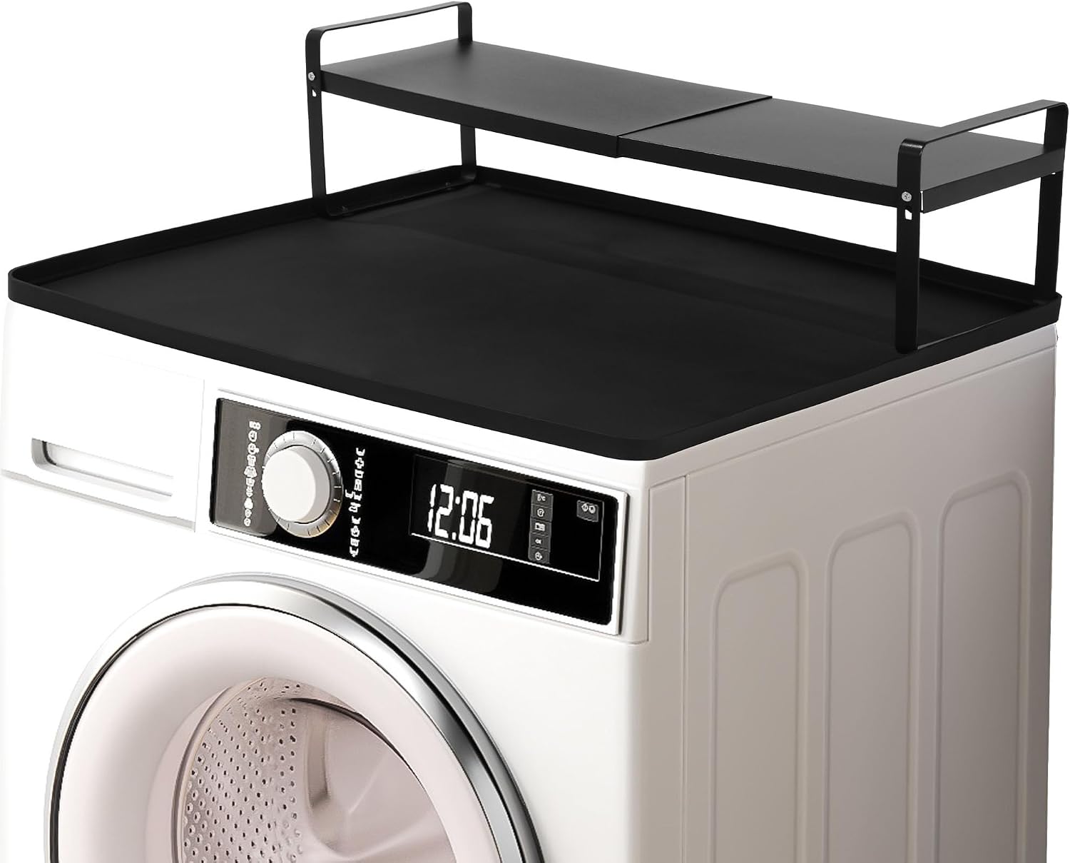 BALAPET Washer and Dryer Countertop with Non-Slip and Laundry Room Shelf Mat Universal Front Load Washer and Dryer Countertop Kit with Storage Space for Laundry Room Organization14.2x8.6x7in
